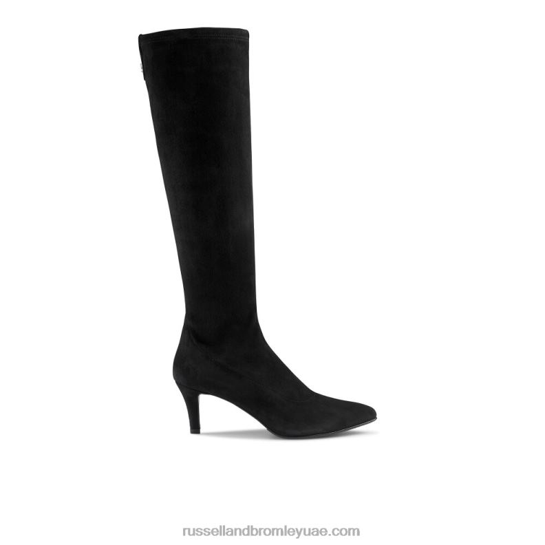 hotlegs_d8a7d984d8b1d983d8a8d8a9_d8b9d8a7d984d98ad8a9_d8acd988d8b1d8a8_d8a7d984d8aad985d987d98ad8af_8840r366_d8a3d8b3d988d8af_d.jpg hotlegs الركبة عالية جورب التمهيد 8840R366 أسود نحيف Russell And Bromley - الصورة 1