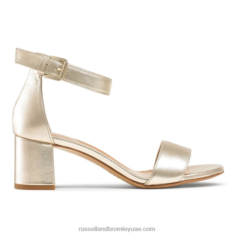 ⁦ittakest اثنين من صندل كعب 8840R149 معدني نحيف Russell And Bromley⁩ - الصورة ⁦1⁩