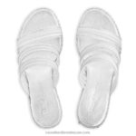 ⁦إسفين حزام الثلاثي الكونية 8840R129 فضة نحيف Russell And Bromley⁩ - الصورة ⁦3⁩