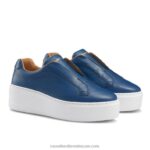 ⁦اركن حذاء رياضي بدون أربطة 8840R5 أزرق نحيف Russell And Bromley⁩ - الصورة ⁦2⁩