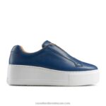اركن حذاء رياضي بدون أربطة 8840R5 أزرق نحيف Russell And Bromley