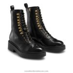 ⁦البرق اصبع القدم كاب الدانتيل يصل التمهيد 8840R312 أسود نحيف Russell And Bromley⁩ - الصورة ⁦2⁩