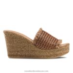 البغل إسفين نسج Libertine 8840R165 بني نحيف Russell And Bromley