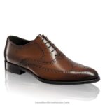 ⁦البلوط أكسفورد البروغ العتيقة 8840R586 تان رجال Russell And Bromley⁩ - الصورة ⁦2⁩