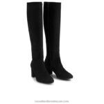 ⁦الترويض التمهيد الركبة عالية 8840R336 أسود نحيف Russell And Bromley⁩ - الصورة ⁦2⁩