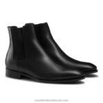 ⁦التمهيد تشيلسي خشب القيقب 8840R616 أسود رجال Russell And Bromley⁩ - الصورة ⁦2⁩