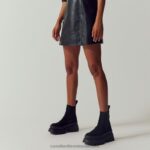 ⁦التمهيد تشيلسي مكتنزة العملاقة 8840R268 أسود نحيف Russell And Bromley⁩ - الصورة ⁦4⁩