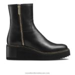 التمهيد wedgeout مزدوج البريدي 8840R276 أسود نحيف Russell And Bromley