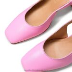 ⁦السكر كعب كتلة slingback 8840R124 لون القرنفل نحيف Russell And Bromley⁩ - الصورة ⁦4⁩
