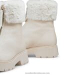 ⁦العجائب الفراء فو البريدي التمهيد 8840R310 أبيض نحيف Russell And Bromley⁩ - الصورة ⁦3⁩