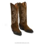 ⁦الغربية البرية المطرزة 8840R360 تان نحيف Russell And Bromley⁩ - الصورة ⁦2⁩