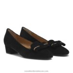 ⁦المحكمة تقليم القوس العاشق 8840R133 أسود نحيف Russell And Bromley⁩ - الصورة ⁦2⁩