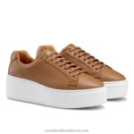 ⁦بارك الحياة الدانتيل يصل flatform 8840R61 بني نحيف Russell And Bromley⁩ - الصورة ⁦2⁩