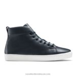 بارك هاي م حذاء رياضي برقبة عالية 8840R455 القوات البحرية رجال Russell And Bromley