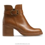 بامباس التمهيد الكاحل مكدسة 8840R307 تان نحيف Russell And Bromley