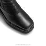⁦بيليون مرحبا مربع اصبع القدم طويل راكب الدراجة النارية 8840R352 أسود نحيف Russell And Bromley⁩ - الصورة ⁦4⁩