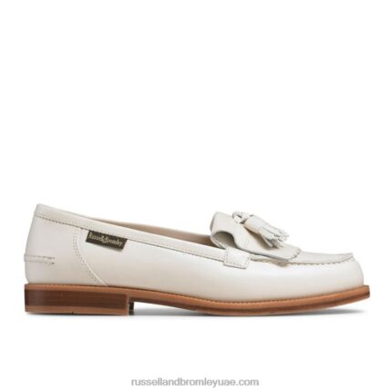 تشيستر هامش شرابة متعطل 8840R216 أبيض نحيف Russell And Bromley