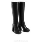 ⁦تصمد منصة التمهيد عالية الركبة 8840R364 أسود نحيف Russell And Bromley⁩ - الصورة ⁦2⁩