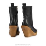 ⁦تقريب حذاء الكريب الغربي 8840R291 أسود نحيف Russell And Bromley⁩ - الصورة ⁦3⁩