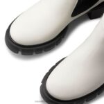 ⁦جولة اصبع القدم جولة التمهيد مكتنزة 8840R305 أبيض نحيف Russell And Bromley⁩ - الصورة ⁦4⁩