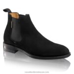 ⁦حذاء بيرلينجتون تشيلسي 8840R611 أسود رجال Russell And Bromley⁩ - الصورة ⁦2⁩