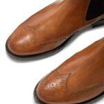 ⁦حذاء تشيلسي فيتزروفيا بروغ 8840R331 بني نحيف Russell And Bromley⁩ - الصورة ⁦4⁩