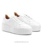 ⁦حذاء رياضي بارك برباط 8840R54 أبيض نحيف Russell And Bromley⁩ - الصورة ⁦2⁩