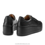 ⁦حذاء رياضي بارك برباط 8840R55 أسود نحيف Russell And Bromley⁩ - الصورة ⁦4⁩