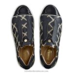 ⁦حذاء رياضي بدون أربطة 8840R27 القوات البحرية نحيف Russell And Bromley⁩ - الصورة ⁦3⁩