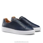 ⁦حذاء رياضي بدون أربطة 8840R428 القوات البحرية رجال Russell And Bromley⁩ - الصورة ⁦2⁩