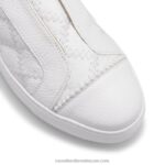⁦حذاء رياضي بدون أربطة 8840R44 أبيض نحيف Russell And Bromley⁩ - الصورة ⁦4⁩