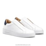 ⁦حذاء رياضي بدون أربطة دريم 8840R47 أبيض نحيف Russell And Bromley⁩ - الصورة ⁦2⁩