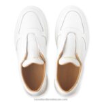 ⁦حذاء رياضي بدون أربطة ذهب راش 8840R43 أبيض نحيف Russell And Bromley⁩ - الصورة ⁦3⁩