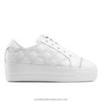 حذاء رياضي برباط 8840R74 أبيض نحيف Russell And Bromley