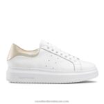 حذاء رياضي برباط 8840R76 أبيض نحيف Russell And Bromley