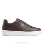 حذاء رياضي برقبة دائرية من أكسفورد 8840R474 بني رجال Russell And Bromley
