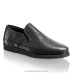⁦حذاء رياضي سان مارينو 8840R433 أسود رجال Russell And Bromley⁩ - الصورة ⁦2⁩