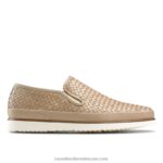 حذاء رياضي سان مارينو 8840R435 اللون البيج رجال Russell And Bromley