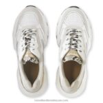 ⁦حذاء رياضي صافرة عداء أبي 8840R57 معدني نحيف Russell And Bromley⁩ - الصورة ⁦3⁩