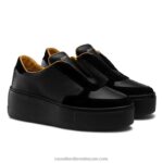 ⁦حذاء رياضي فلاتفورم بارك أفي 8840R15 أسود نحيف Russell And Bromley⁩ - الصورة ⁦2⁩