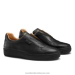 ⁦حذاء رياضي ليكس بدون أربطة 8840R470 أسود رجال Russell And Bromley⁩ - الصورة ⁦2⁩