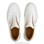 ⁦حذاء رياضي ليكس بدون أربطة 8840R473 أبيض رجال Russell And Bromley⁩ - الصورة ⁦3⁩