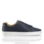 حذاء رياضي منخفض الارتفاع 8840R459 أزرق رجال Russell And Bromley
