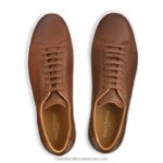 ⁦حذاء رياضي منخفض الارتفاع 8840R461 تان رجال Russell And Bromley⁩ - الصورة ⁦3⁩