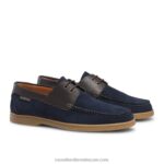 ⁦حذاء سطح السفينة بريميوم ميدواي 8840R485 أزرق رجال Russell And Bromley⁩ - الصورة ⁦2⁩