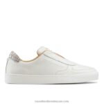 حذاء سنيكرز الخامس بدون أربطة 8840R34 أبيض نحيف Russell And Bromley