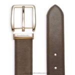 ⁦حزام بمشبك تانجو كلاسيك 8840R639 بني رجال Russell And Bromley⁩ - الصورة ⁦2⁩