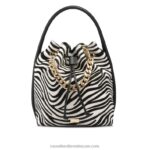 حقيبة دلو بسلسلة أيقونية 8840R749 الحمار الوحشيRussell And Bromley