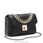 ⁦حقيبة كروسبودي صغيرة من Quiltpuff midi 8840R673 أسودRussell And Bromley⁩ - الصورة ⁦2⁩