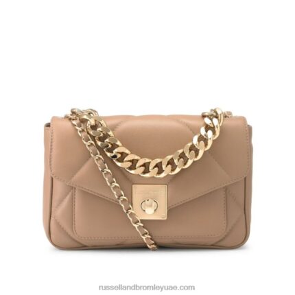 حقيبة كروسبودي صغيرة من Quiltpuff midi 8840R674 اللون البيجRussell And Bromley